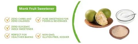 Bulk Monk Fruit Extract Powder Product Description
