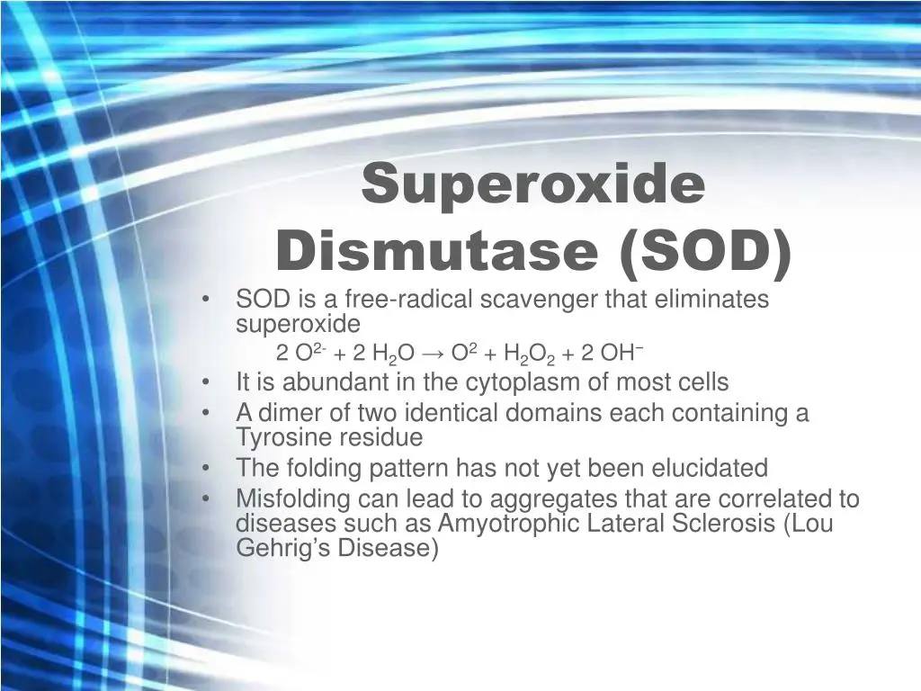 SOD Product Description